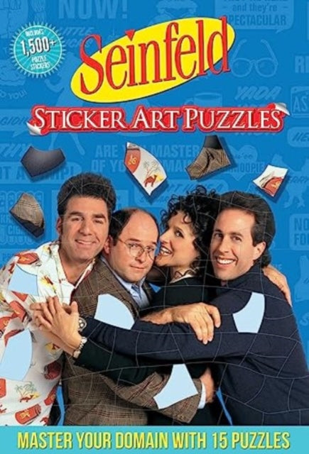 Binding: Paperback
Description: Revisit iconic scenes and characters from the classic TV series Seinfeld with these 15 sticker puzzles. One of the most successful sitcoms in television history Seinfeld entertained audiences from 1989 to 1998 and continues to be popular with new generations around the world today.