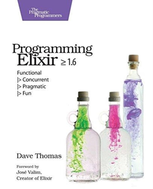 Binding: Paperback
Description: This book is the introduction to Elixir for experienced programmers completely updated for Elixir 1.6 and beyond. Explore functional programming without the academic overtones (tell me about monads just one more time).