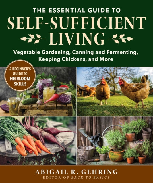 Binding: Paperback
Description: Grow your own vegetables and herbs indoors in containers or outside in a garden. Raise chickens or goats. Build a beehive. Make your own nontoxic cleaning sprays. And more! Gehring's books on country living have sold more than 500,000 copies.