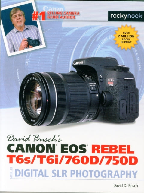 Binding: Paperback
Description: David Busch's Canon EOS Rebel T 6s/ T 6i/760 D/750 D Guide to Digital SLR Photographyis your all - in - one comprehensive resource and reference for the Canon EOS Rebel T 6s/ T 6i cameras.