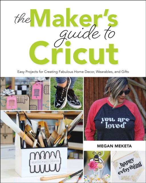 Binding: Paperback
Description: The Cricut machine has made it easy for anyone to create adorable one - of - kind creations. Now with this book crafting expert Megan Meketa shares all of her tips and tricks for making colourful eye - catching projects that make every day a celebration.