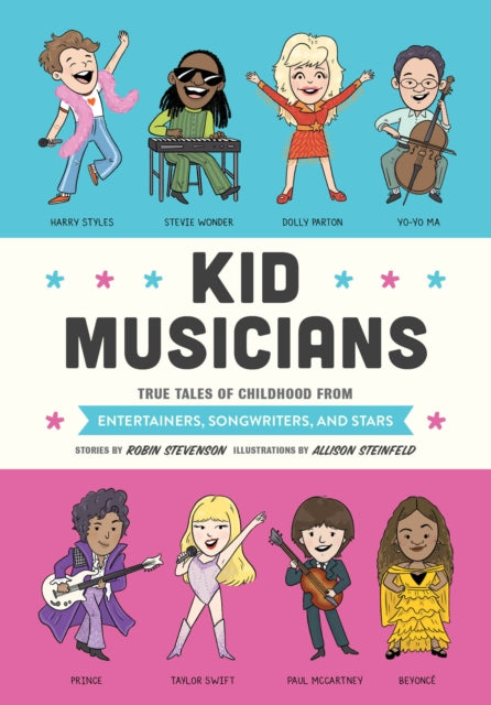Binding: Hardcover
Description: Inspiring relatable and totally true biographies tell the childhood stories of a diverse group of musicians including Taylor Swift Ella Fitzgerald Harry Styles Mariah Carey Yo - Yo Ma Paul Mc Cartney and 10 other influential performers.