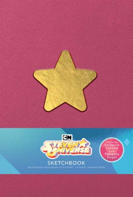 Binding: Hardcover
Description: Celebrate your love of Steven Universe with this deluxe sketchbook featuring exclusive content from show creator Rebecca Sugar! Let the colorful characters of Steven Universe inspire your creativity with this gorgeous sketchbook.