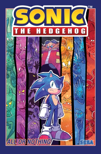 Binding: Paperback
Description: It's all come down to this but will Sonic be able to overcome the odds and emerge victorious? The world has completely fallen to the Metal Virus. Sonic the Hedgehog and his friends find themselves on Angel Island the last safe place launching a desperate plan with their old foe Dr.