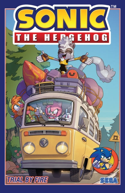 Binding: Paperback
Description: ROAD TRIP! !! Sonic's friends hit the pavement for some much needed R& R after months of constant excitement but a hero's work is never done! Amy Jewel Tangle and Belle are heading off on a well - deserved camping trip. Between Dr. Eggman Dr.