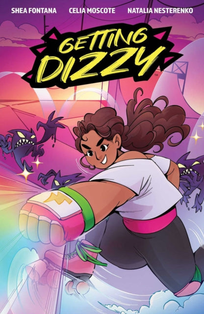 Binding: Paperback
Description: It's the Burb Defender vs the Negatrixes in this new graphic novel from New York Times bestselling author Shea Fontana and acclaimed artist Celia Moscote! Dizzy is a fifteen year old who wants to be the best! The best at what? She hasn't figured that out just yet.