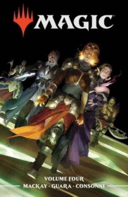 Binding: Hardcover
Description: Fans shouldn t miss the unfolding mystery determining the fate of the multiverse! In Ravnica the Metal Mage reigns as a shadowy dictator while Vraska Ral Zarek and Kaya are trapped and unable to escape.