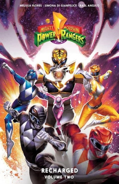 Binding: Paperback
Description: The newly relaunched recharged Mighty Morphin Power Rangers continues perfect for new and long time fans alike! In dreams of the distant past and the battle for Earth and the Moon new revelations about Zedd Zordon and Rita are uncovered.