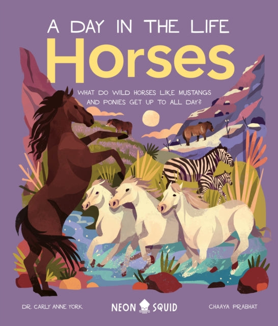 Binding: Hardcover
Description: " A fascinating easy - to - understand primer for anyone curious about horses." - - Kirkus Set over a 24 - hour period meet fighting stallions cute foals and nosy donkeys in this nonfiction book for kids about the coolest wild horses in the world.