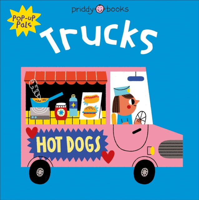 Binding: Hardcover
Description: Pop - Up Pals: Trucks is a fun new pop - up board book for toddlers from Priddy Books! This vibrant casebound board book features a different pop - up truck in every spread from a noisy fire truck to an enormous excavator to a busy bus and more.