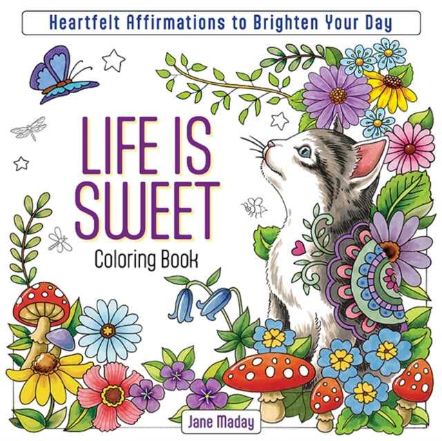 Binding: Collectible And Gift Editions
Description: Life Is Sweet Coloring Book is everything you want in a colouring book featuring a range of whimsical and comforting designs. Filled with quotes and affirmations it will uplift and inspire you as you colour.