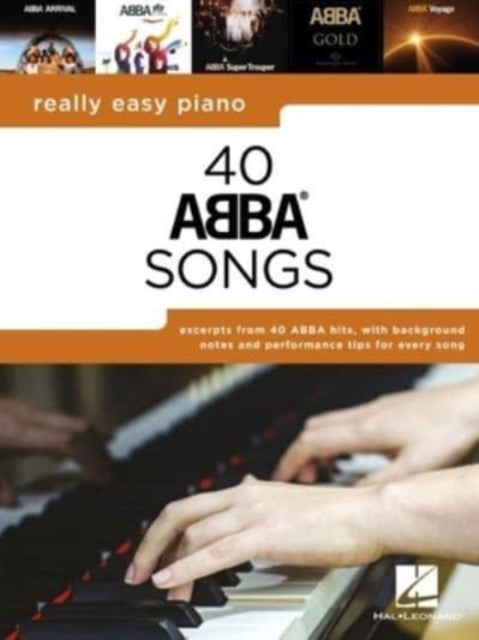 Binding: Books
Description: Select Guide Rating
Title: Really Easy Piano 40 Abba Songs
Brand: Hal Leonard Corporation
Barcode: 9781705163764
Pages: 120 Pages
Publication Date: 10/1/2023
Category: Musical Scores, Lyrics & Libretti