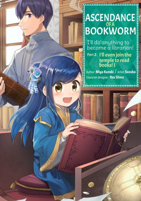 Binding: Paperback
Description: Myne successfully negotiates with the temple and starts working as an apprentice blue shrine maiden. This new job also ensures she will receive the same treatment as a noble.