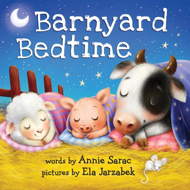 Binding: Special Bindings
Description: Say goodnight on the farm with this sweet board book for babies and toddlers! It's barnyard bedtime and all the farm animals need to go to sleep.