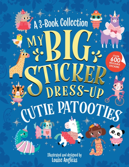 Binding: Paperback
Description: Dress and accessorize all the adorable cutie patooties in this incredible My BIG Sticker Dress - Up activity book! Includes extra sticker pages for extra FUN! Children will enjoy screen - free fun with this amazing sticker book that encourages hours of unlimited imagination and play.