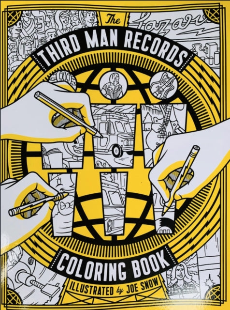 Third Man Books - Third Man Records Coloring Book - Paperback