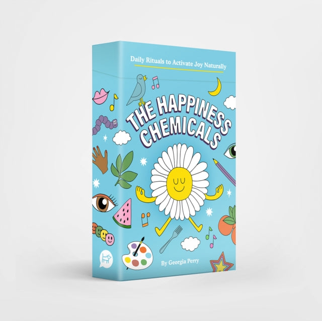 Binding: Toys & Hobbies
Description: The Happiness Chemicals: Daily Rituals to Activate Joy is a vibrant deck of illustrated cards that will teach you how to stimulate your four happiness chemicals from within: dopamine serotonin endorphin and oxytocin.