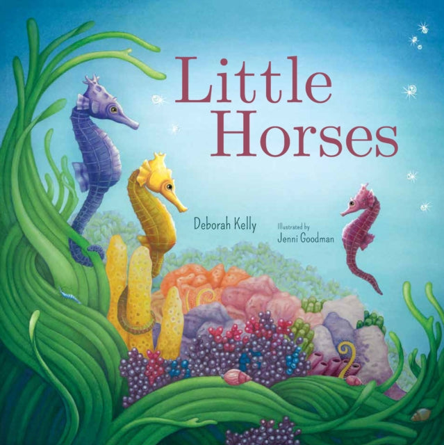 Binding: Paperback
Description: Out in the bay where sailboats glide little horses drift and hide. Beneath the waters of a calm bay seahorses hide from predators feed on shrimp and raise their young in gardens of sponge coral and grass.