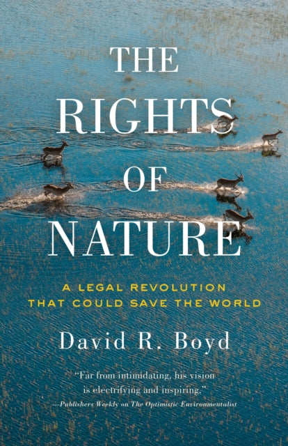 Binding: Paperback
Description: Cultures and laws are transforming to provide a powerful new approach to protecting the planet and the species with whom we share it.