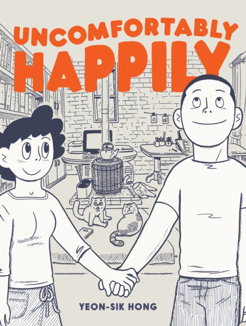 Binding: Paperback
Description: Inspired by Yeon - sik Hong's attempt to Uncomfortably Happily is the story of a young couple finding their way. Burdened by unmet comics deadlines and high rent our narrator and his wife know they must make a change.