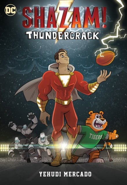 Binding: Paperback
Description: Super - heroics are dangerous but joining the football team is an even bigger problem! Billy Batson's never been a team player and becoming the superhero Shazam didn t seem to change that much. But his new strength and stamina will make football a breeze.