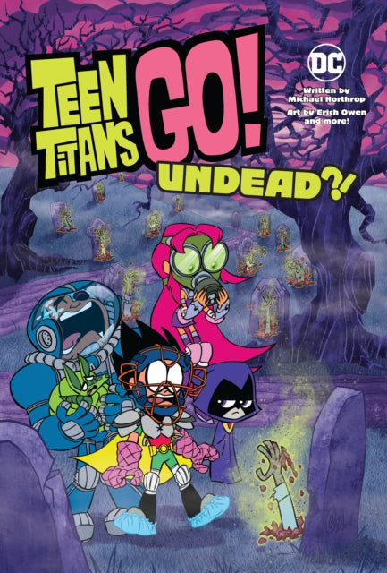 Binding: Paperback
Description: Jump City is full of strange shambling creatures muttering about sales and dead - set on brains. The Teen Titans saw a comet fall from the sky and can think of nowhere better to hang out and see what happens than the mall.