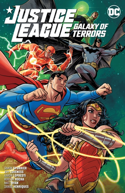 Binding: Paperback
Description: LOST IN Space! Join the Justice League among the stars as they encounter otherworldly mysteries and villains! First in The Rule Superman Batman Wonder Woman Green Lantern and the Flash answer a distress call from the far reaches of space.