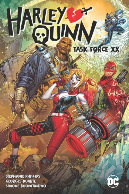 Binding: Hardcover
Description: One small step for the Gotham villains one giant leap for clown - kind! That's right this fashionably vocal clown is headed to space. Turns out there's some old experiment left in the JL a moon base and Luke Fox has put together a team of former villains to help clean up the mess.
