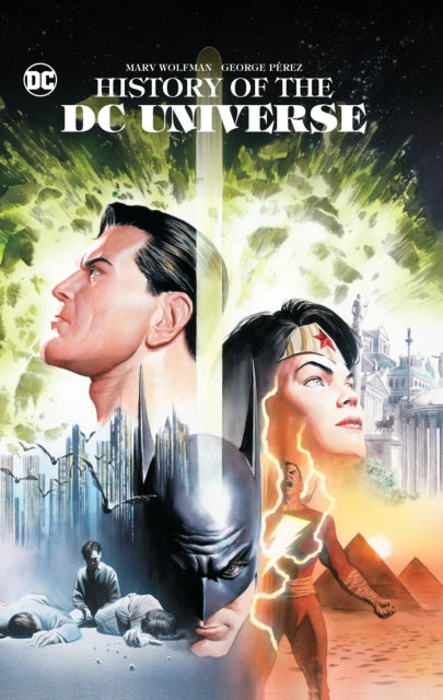Binding: Hardcover
Description: A perfect companion to Crisis ON Infinite Earths this is a definitive history of the DC Universe based on the consequences of that epic tale. Narrated by Harbinger a central figure in the Crisis storyline the reader is brought through the new history of the world and its heroes.
