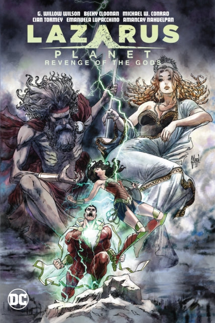 Binding: Hardcover
Description: Kneel before the Gods of the DC Universe in Lazarus Planet: Revenge of the Gods! After the events of Lazarus Planet the gods of the Multiverse have decided to take down the heroes they once called champions and the world they've sworn to protect.