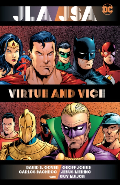 Binding: Paperback
Description: Over the years different incarnations of the Justice Society of America and the Justice League of America have fought together to safeguard the world against all types of threats. Celebrating this camaraderie the two teams decide to get together for a traditional Thanksgiving meal.