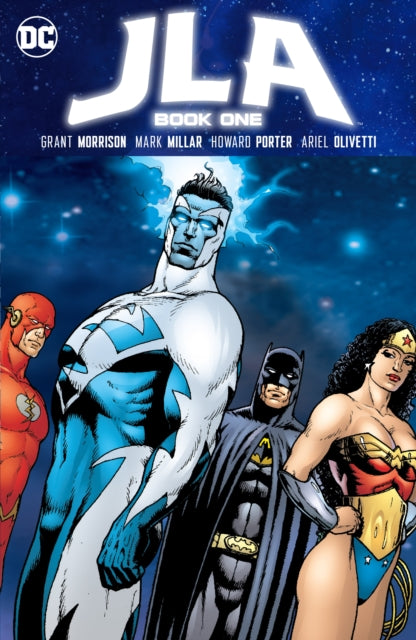 Binding: Paperback
Description: Experience the complete epic launched by Grant Morrison and Howard Porter that changed the DC Universe forever.