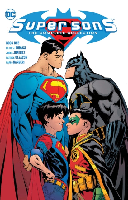 Binding: Paperback
Description: The sons of the DC's greatest superheroes step into the spotlight as they unravel a mystery that could unravel the DC Universe as we know it!
Title: Super Sons: The Complete Collection Book One
Author(s): Tomasi Peter J.