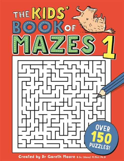 Binding: Paperback
Description: Kids of all ages will love to lose themselves in this bumper book of mazes. With hundreds of twists and turns the a - mazing mazes get increasingly tricky from simple square mazes to brain - boggling 'bridge labyrinths across four levels of difficulty.