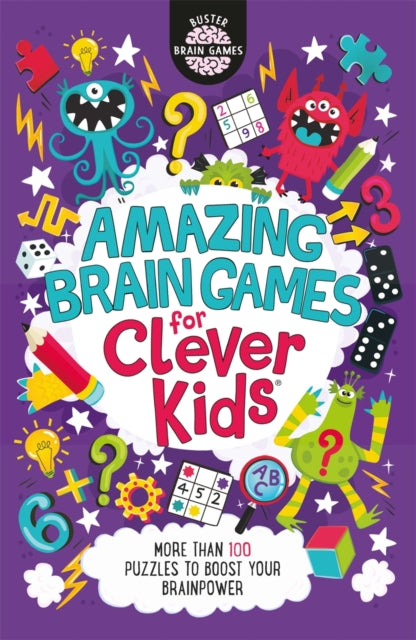Binding: Paperback
Description: A new title in the hugely successful Clever Kids series this book is packed with memory word and number games for you to solve. From battleships and mind - bending spot the differences to mazes and number pyramids there are plenty of puzzles to give your brain a workout.