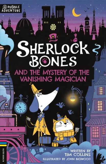 Binding: Paperback
Description: Sherlock Bones the world's greatest dog detective and his trusty sidekick Dr Jane Catson are back for another crime - solving adventure. Bones and Catson are on a train bound for Paris when another passenger a famous magician vanishes in the middle of the night.
