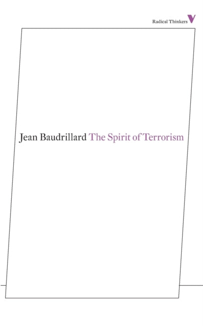 Binding: Paperback
Description: Baudrillard sees the power of the terrorists as lying in the symbolism of slaughter not merely the reality of death but in a sacrifice that challenges the whole system.