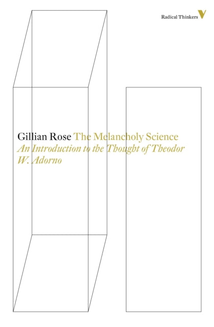 Binding: Paperback
Description: The Melancholy Science is Gillian Rose's investigation into Theodor Adorno's work and legacy. Rose uncovers the unity discernable among the many fragments of Adorno's oeuvre and argues that his influence has been to turn Marxism into a search for style.