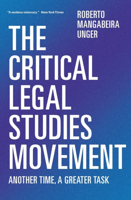 Binding: Paperback
Description: Critical legal studies is the most important development in progressive thinking about law of the past half century. It has inspired the practice of legal analysis as institutional imagination exploring with the materials of the law alternatives for society.