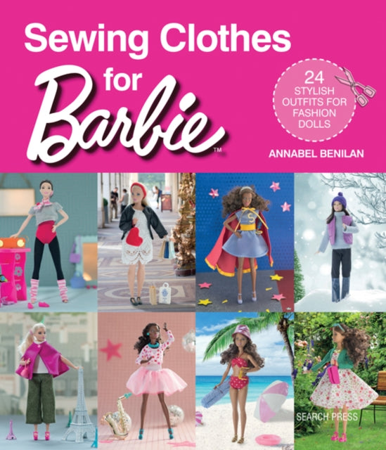 Binding: Paperback
Description: Sew Barbie this cute wardrobe of 24 stylish outfits. Sew clothes for every day or create outfits for special occasions. The detailed explanations are accompanied by step - by - step diagrams and real - size patterns. Sew Barbie this cute wardrobe of 24 stylish outfits.