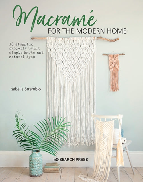 Binding: Paperback
Description: This gorgeous book will show you how to create breathtaking works of wall art and statement home decor - all made using simple macram knots natural dyes and 100% recycled materials.