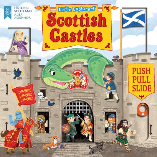 Binding: Special Bindings
Description: An exciting moving parts board book based on real Scottish castles! Pull up Stirling Castle portcullis and tunnel out of Edinburgh Castle dungeons. Created in partnership with Historic Environment Scotland illustrations are packed with historical detail.