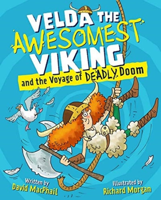 Binding: Paperback
Description: Jokes abound and escapades are aplenty as tiny and mighty Velda embarks on a brilliant adventure to rescue her friends and prove she's the awesomest Viking around. An illustrated chapter book from the creators of Thorfinn the Nicest Viking.