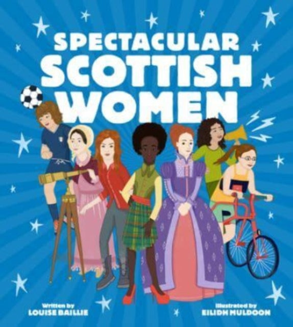 Binding: Hardcover
Description: An inspiring introduction for young people to some of Scotland's most amazing women - - from authors to athletes scientists to singers queens to campaigners. Discover their empowering life stories alongside vibrant illustrations.