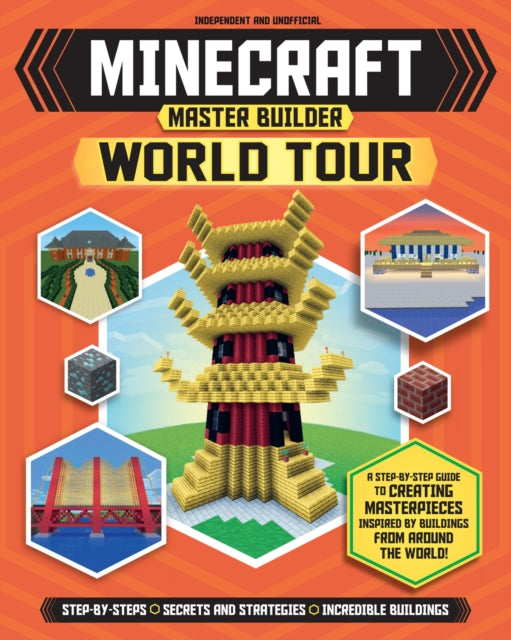Binding: Paperback
Description: A first - of - a - kind addition to the Minecraft market Minecraft Master Builder World Tour is an incredible step - by - step guide to creating your own amazing Minecraft masterpieces.