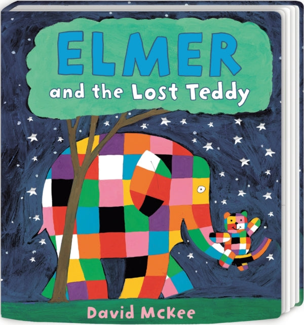 Binding: Special Bindings
Description: One night Elmer hears the sound of crying. It is Baby Elephant. He can't sleep because he has lost his teddy. Elmer offers to lend Baby Elephant his teddy for the night and to search for the lost teddy the next day.