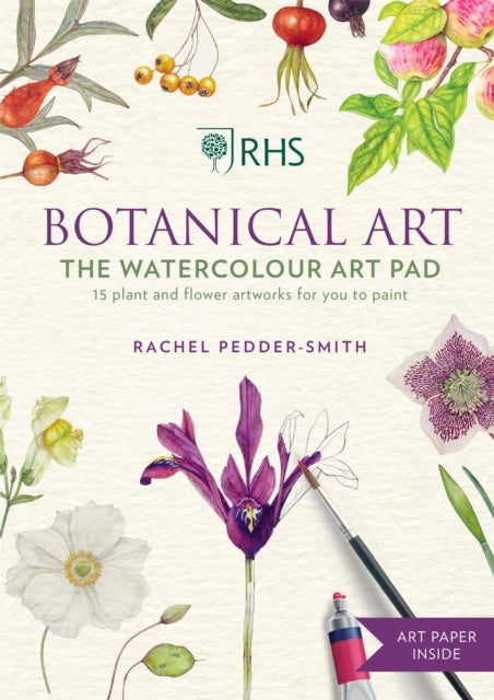 Binding: Paperback
Description: Creating beautiful botanical paintings has never been easier with these template outlines and art - quality watercolour paper.