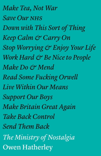 Binding: Paperback
Description: Why should we have to Keep Calm and Carry On ? In this brilliant polemical rampage Owen Hatherley shows how our past is being resold in order to defend the indefensible.