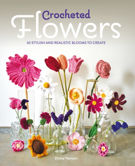 Binding: Paperback
Description: Crocheted Flowers is a collection of 30 stylish and realistic blooms to crochet displays decorations and embellish accessories clothes or homewares. These pretty projects are fun to make and the perfect way to use up oddments of yarn.