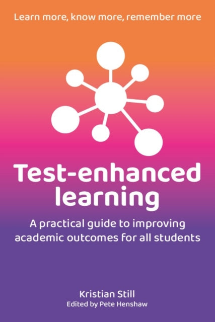 Binding: Paperback
Description: Written by Kristian Still Test - Enhanced Learning: A practical guide to improving academic outcomes for all studentsis an informative guidebook that explores the wealth of evidence behind and the benefits of test - enhanced learning spaced retrieval practice and personalisation.